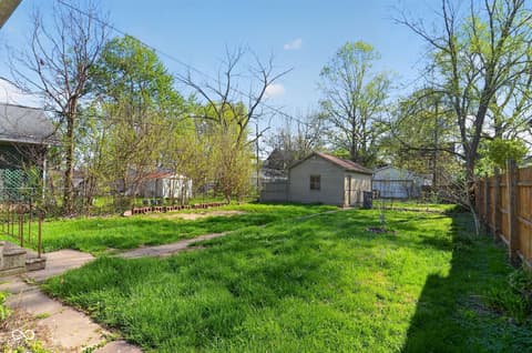 Yard at 145 S Bancroft Street, Indianapolis, IN