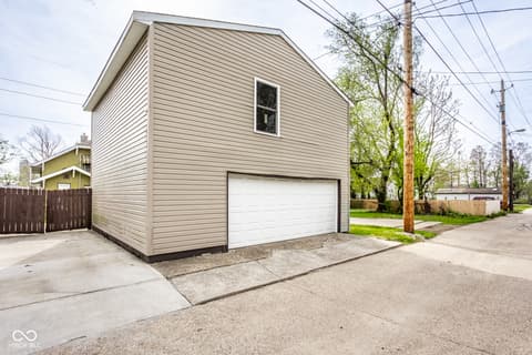 Garage at 1832 N Harding Street, Indianapolis, IN