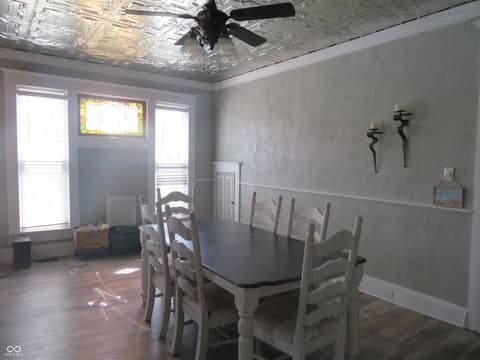 Dining room at 401 N Harrison Street, Alexandria, IN