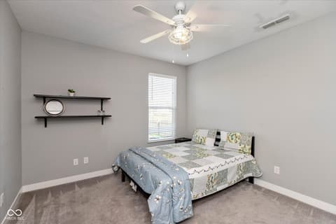 Bedroom at 4501 Goose Rock Drive, Indianapolis, IN