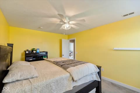 Bedroom at 4501 Goose Rock Drive, Indianapolis, IN