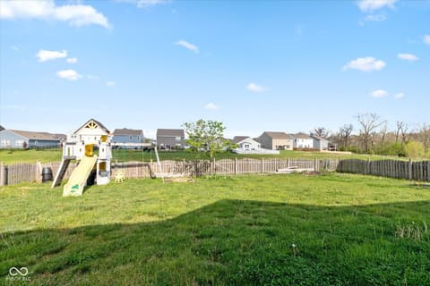 Yard at 4501 Goose Rock Drive, Indianapolis, IN