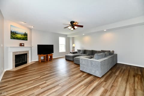 Living room at 13472 Lorenzo Boulevard, Carmel, IN