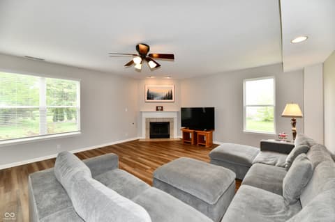 Living room at 13472 Lorenzo Boulevard, Carmel, IN