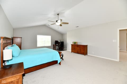 Primary bedroom at 13472 Lorenzo Boulevard, Carmel, IN