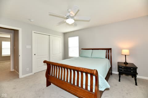 Bedroom at 13472 Lorenzo Boulevard, Carmel, IN