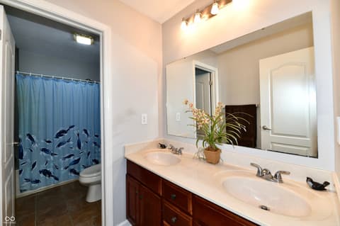 Bathroom at 13472 Lorenzo Boulevard, Carmel, IN