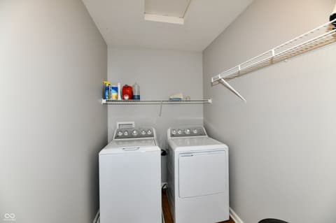 Laundry room at 13472 Lorenzo Boulevard, Carmel, IN