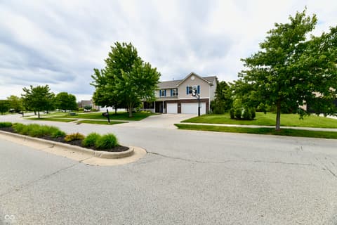 Front exterior at 13472 Lorenzo Boulevard, Carmel, IN