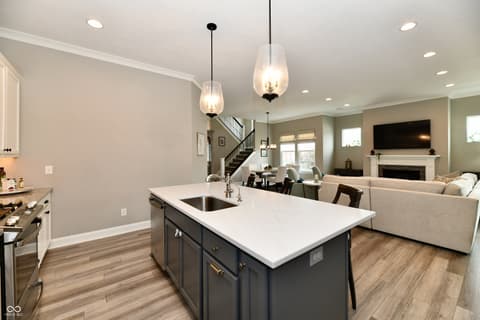 Kitchen at 9861 Bucklebury Lane, Carmel, IN