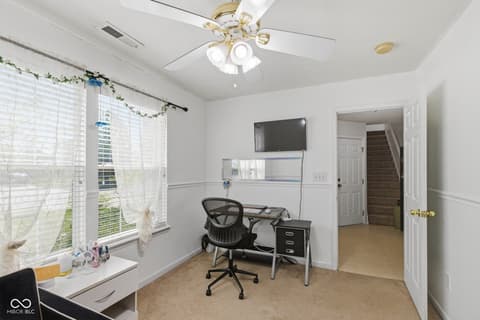 Home office at 2074 Alysheba Drive, Indianapolis, IN