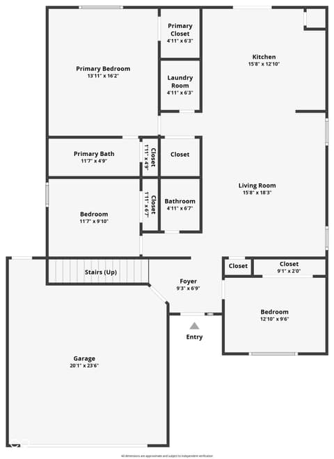 Floor Plan — 2074 Alysheba Drive, Indianapolis, IN