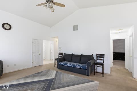 Living room at 2074 Alysheba Drive, Indianapolis, IN