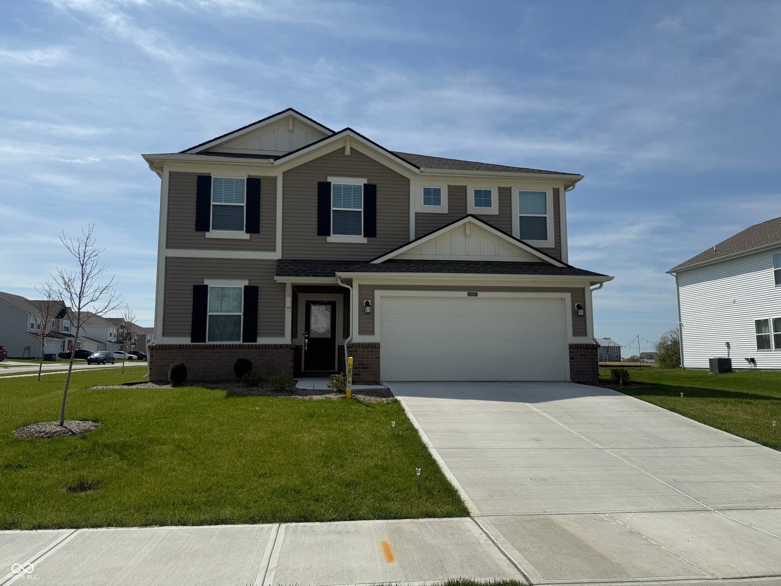 Front exterior at 1485 Covington Boulevard, Franklin, IN