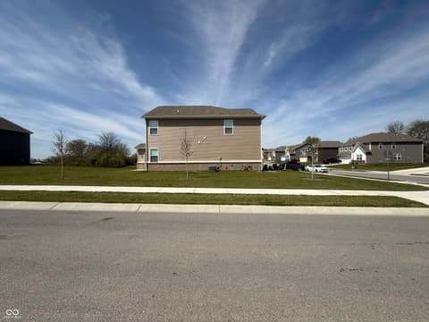 Side exterior at 1485 Covington Boulevard, Franklin, IN