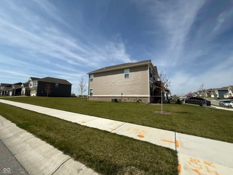 Side exterior at 1485 Covington Boulevard, Franklin, IN
