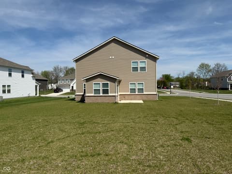 Backyard at 1485 Covington Boulevard, Franklin, IN