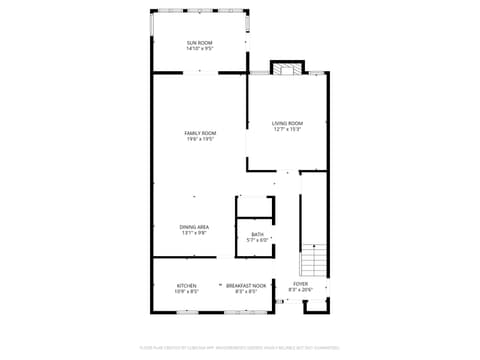 Floor Plan — 1030 Stratford Hall Street, Indianapolis, IN