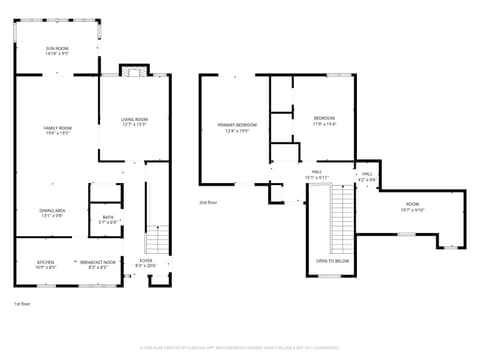 Floor Plan — 1030 Stratford Hall Street, Indianapolis, IN