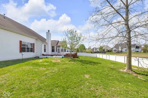 Yard at 954 Farmington Trail, Brownsburg, IN