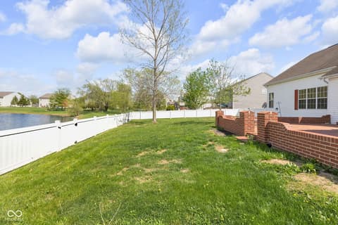 Yard at 954 Farmington Trail, Brownsburg, IN