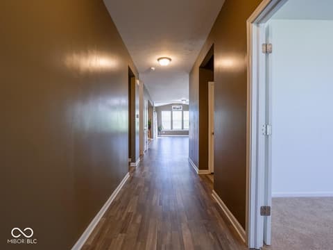 Hallway at 6136 Clydesdale Lane, Indianapolis, IN
