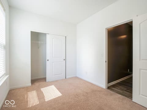 Bedroom at 6136 Clydesdale Lane, Indianapolis, IN