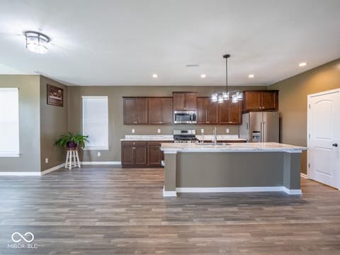 Kitchen at 6136 Clydesdale Lane, Indianapolis, IN