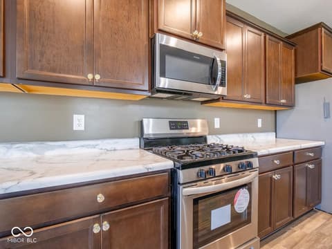 Kitchen at 6136 Clydesdale Lane, Indianapolis, IN