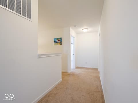 Hallway at 6136 Clydesdale Lane, Indianapolis, IN