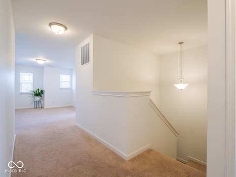 Hallway at 6136 Clydesdale Lane, Indianapolis, IN