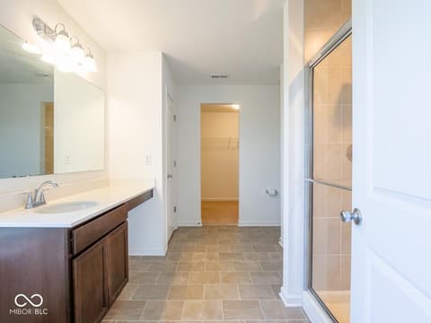 Bathroom at 6136 Clydesdale Lane, Indianapolis, IN