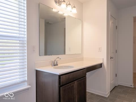 Bathroom at 6136 Clydesdale Lane, Indianapolis, IN