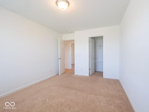 Bedroom at 6136 Clydesdale Lane, Indianapolis, IN
