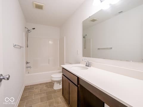 Bathroom at 6136 Clydesdale Lane, Indianapolis, IN
