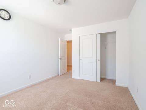 Bedroom at 6136 Clydesdale Lane, Indianapolis, IN