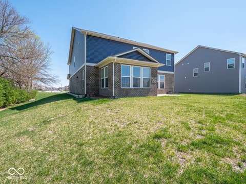 Backyard at 6136 Clydesdale Lane, Indianapolis, IN