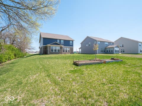 Backyard at 6136 Clydesdale Lane, Indianapolis, IN