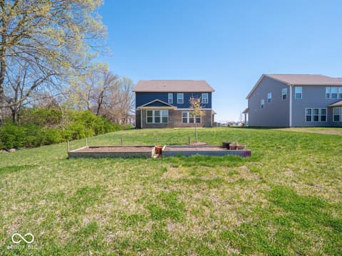 Backyard at 6136 Clydesdale Lane, Indianapolis, IN