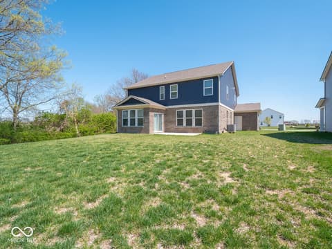 Backyard at 6136 Clydesdale Lane, Indianapolis, IN