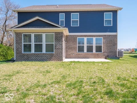 Backyard at 6136 Clydesdale Lane, Indianapolis, IN