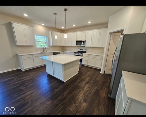 Kitchen at 7696 Rolling Green Drive, Plainfield, IN