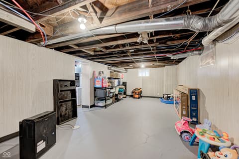 Basement at 408 E Walnut Street, Greencastle, IN