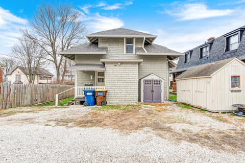 Backyard at 408 E Walnut Street, Greencastle, IN