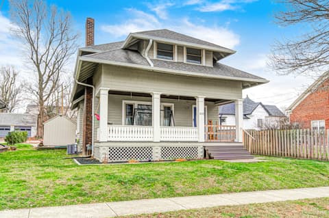 Front exterior at 408 E Walnut Street, Greencastle, IN