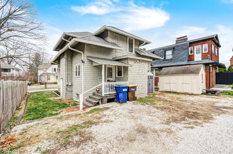 Backyard at 408 E Walnut Street, Greencastle, IN
