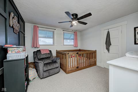 Bedroom at 408 E Walnut Street, Greencastle, IN