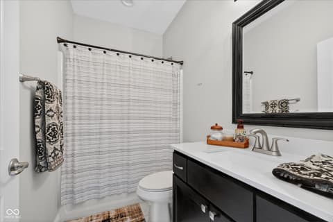 Bathroom at 2121 Jennifer Court, Franklin, IN
