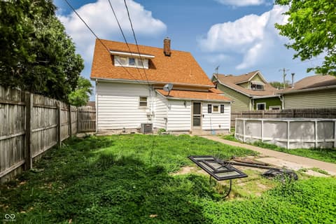Backyard at 107 1st Street, Shelbyville, IN