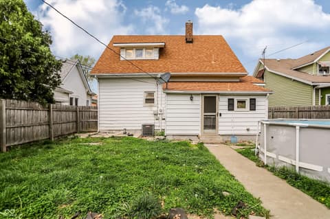 Backyard at 107 1st Street, Shelbyville, IN